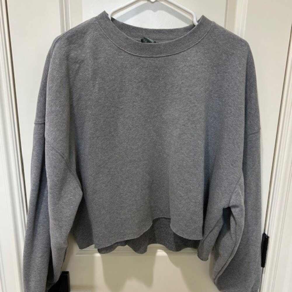 Wild Fable Women's Cropped Crewneck Sweatshirt